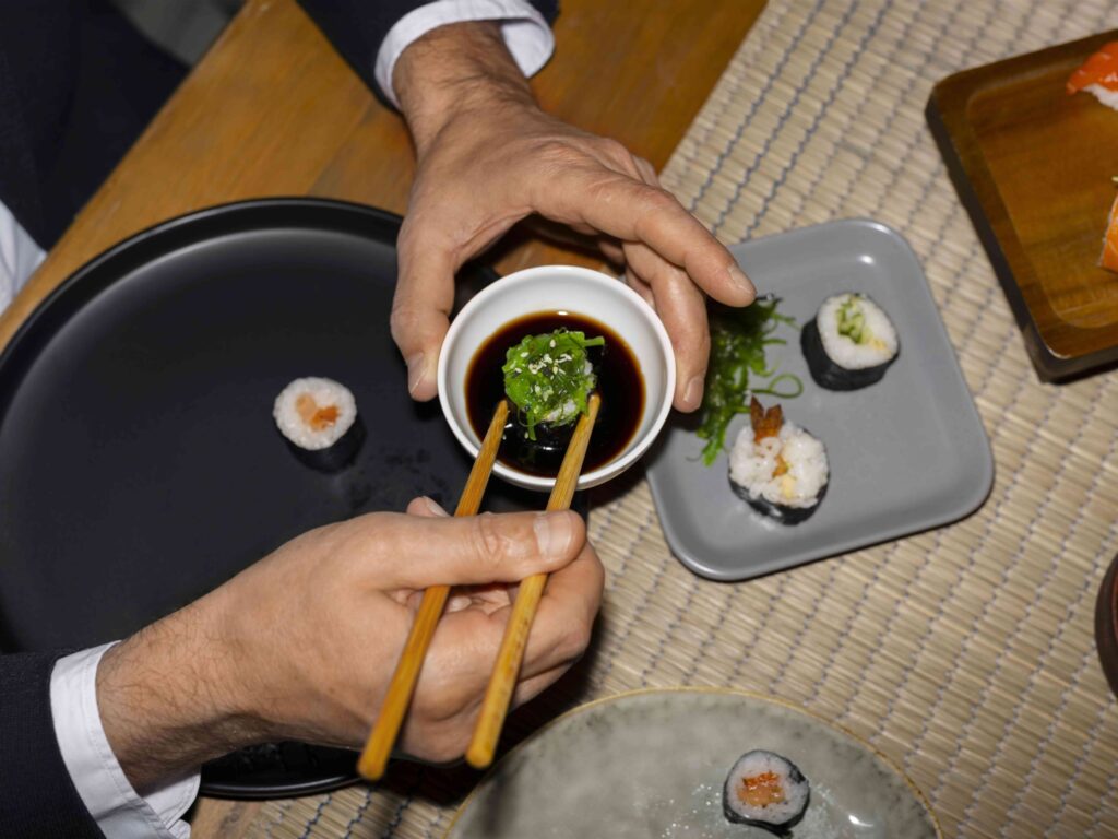 A fine dining experience in one of Singapore's premier sushi restaurants.