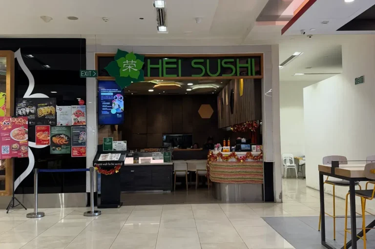 Hei Sushi entrance, Singapore